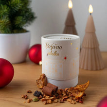 Božično jabolko sadni čaj v tulcu, 100g