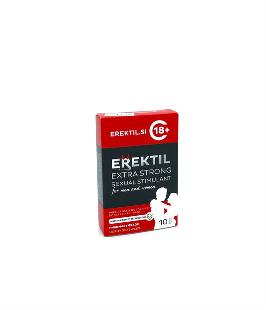 Erektil Extra Strong, 10 kapsul