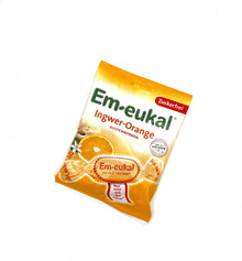 Dr. Soldan Trdi bonboni brez sladkorja – Ingver Pomaranča, 75 g