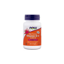 NOW Vitamin D3 2000 IE, 240 kapsul