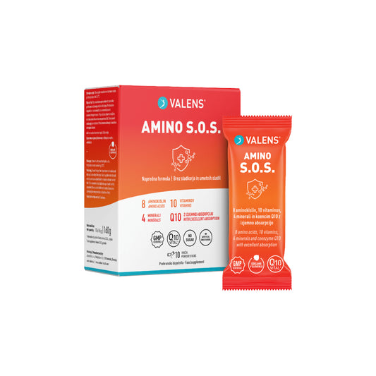 Valens Amino S.O.S., 10 vrečk