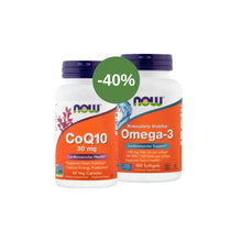 Now  koencim q10 30mg kps  + Omega 3 kps