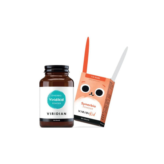 Viridian viridikid synerbio mikrobiotične kulture za otroke z vitaminom c v prahu 50g