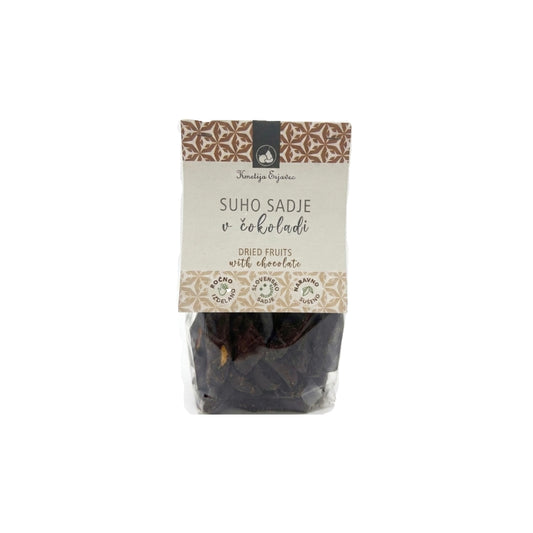 Suho sadje v čokoladi 150g - Kmetija ERJAVEC
