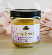 Medeni zaklad sveča dotik sivke